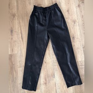 COPY - FRNCH faux leather trousers size medium GUC